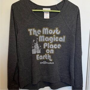 Disney Gray Most Magical Sweatshirt